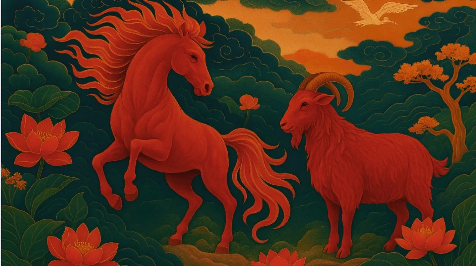 The Crimson Horse / Red Goat Cycle — A Rare 60-Year Turning Point