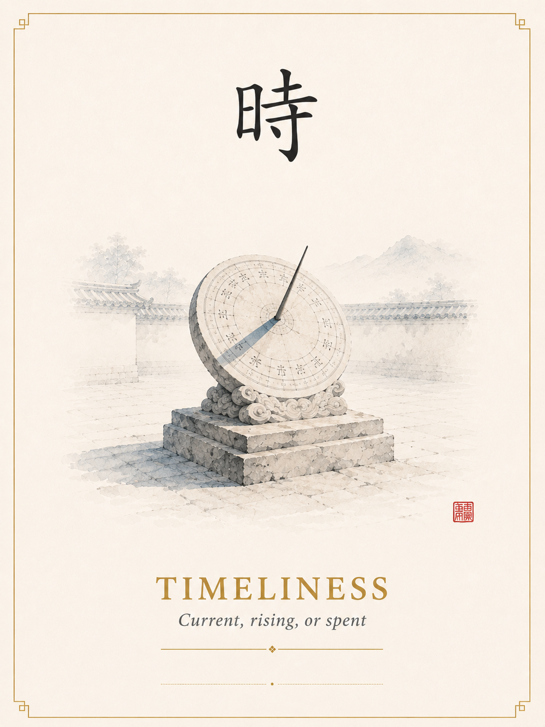 Timeliness card